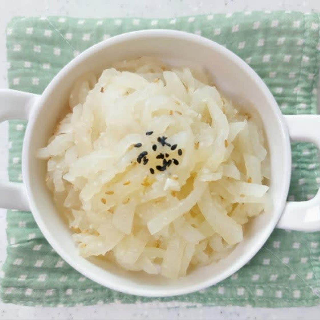 무나물 만드는법 들기름 무나물 레시피