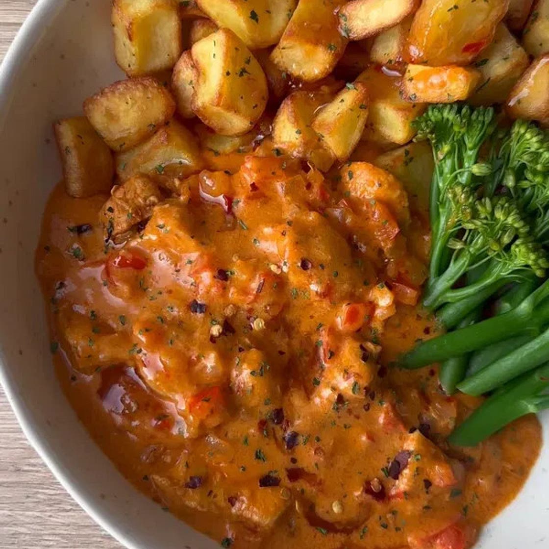 Creamy Sweet chilli chicken