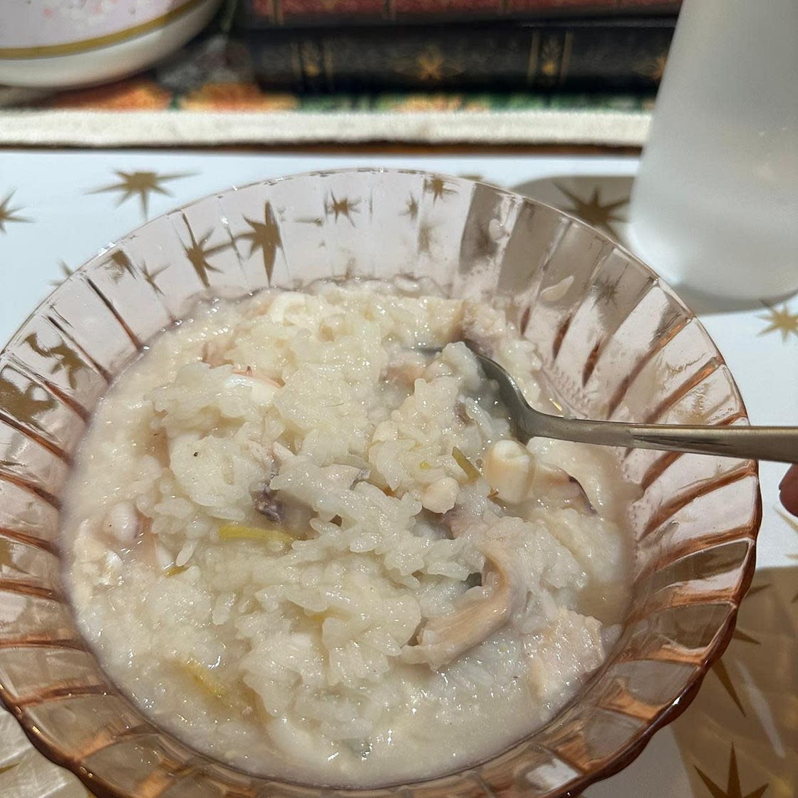 Seafood porridge
