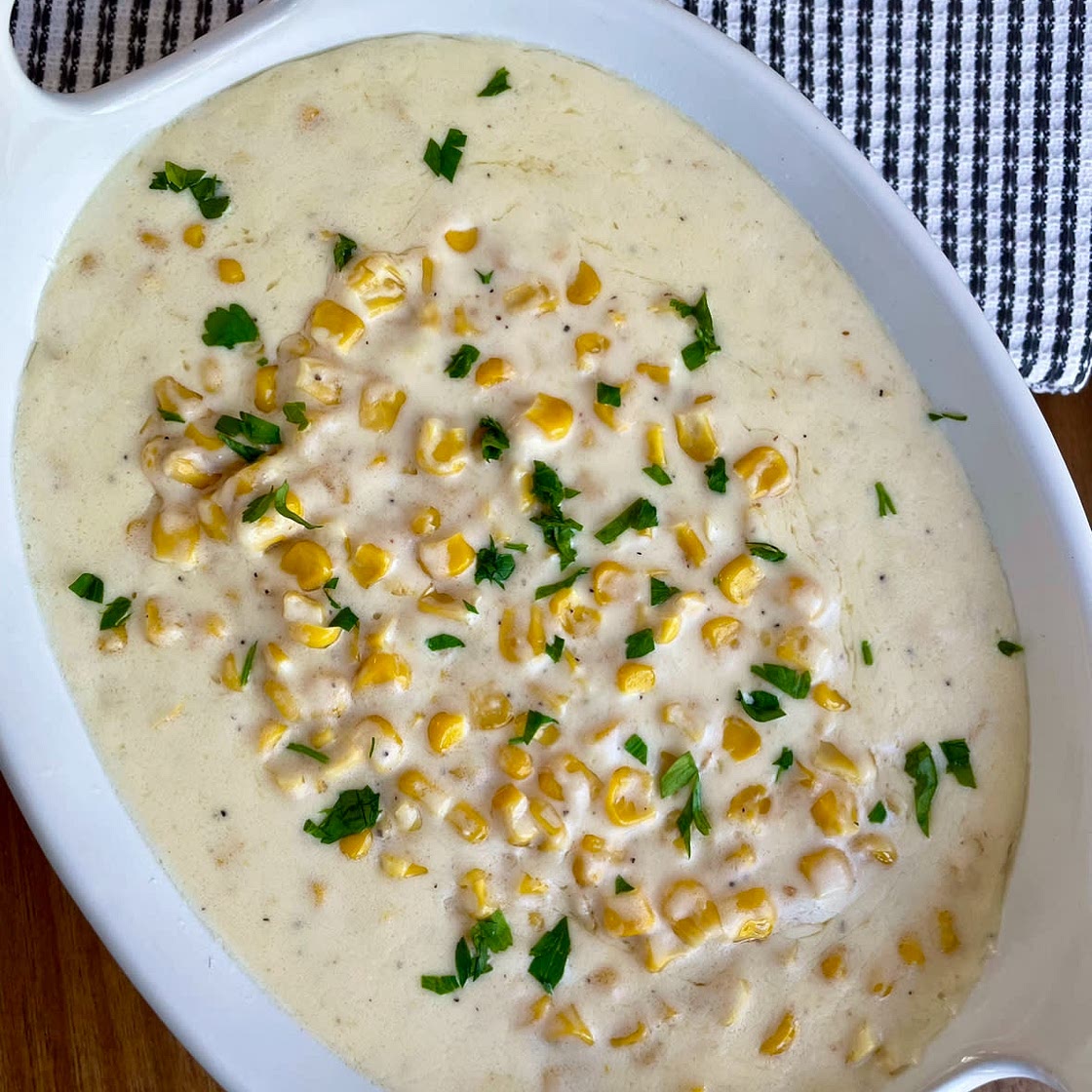 Creamed corn 