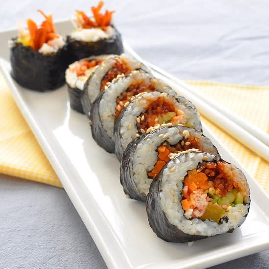 진미채김밥
