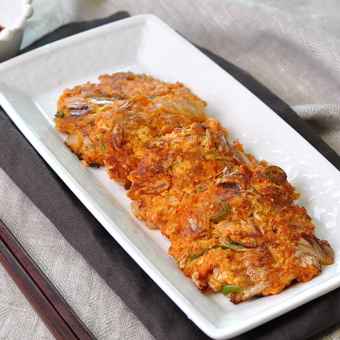 두부김치전
