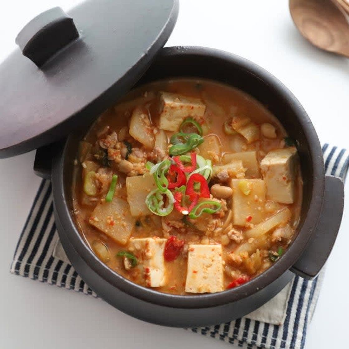 청국장 맛있게 끓이는법 돼지고기청국장찌개 만들기