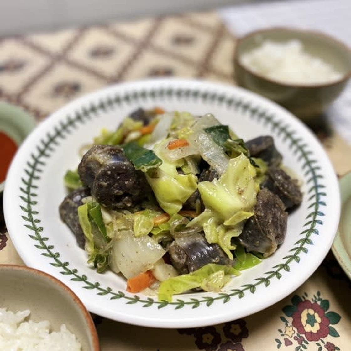 백순대볶음 & 꿀조합 양념장 만들기