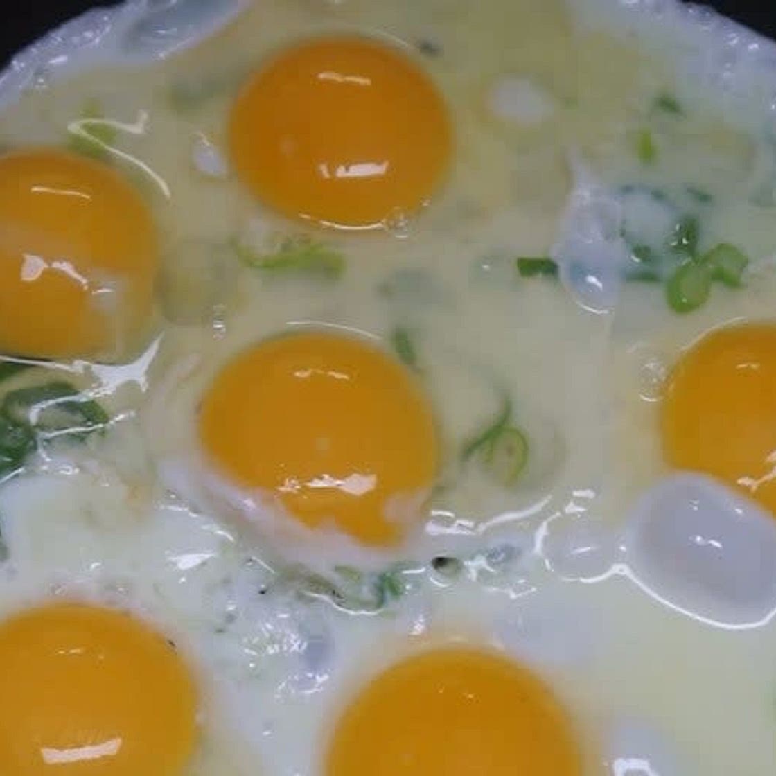 반숙프라이 레시피