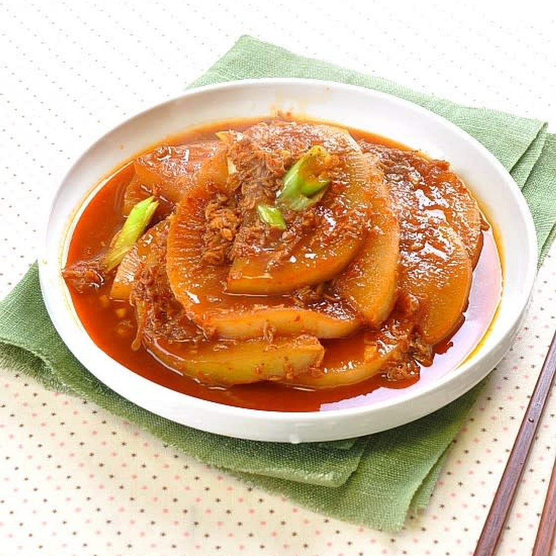 밥새우무조림