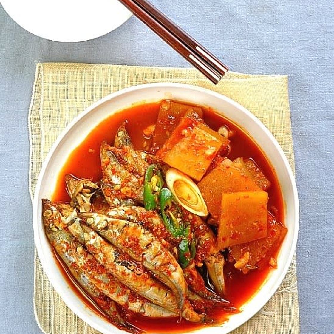 열빙어조림