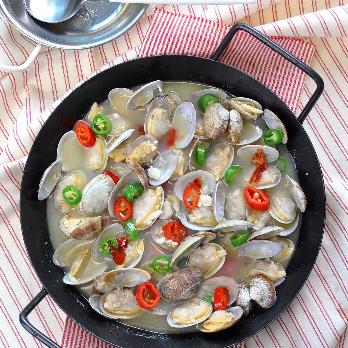 바지락술찜