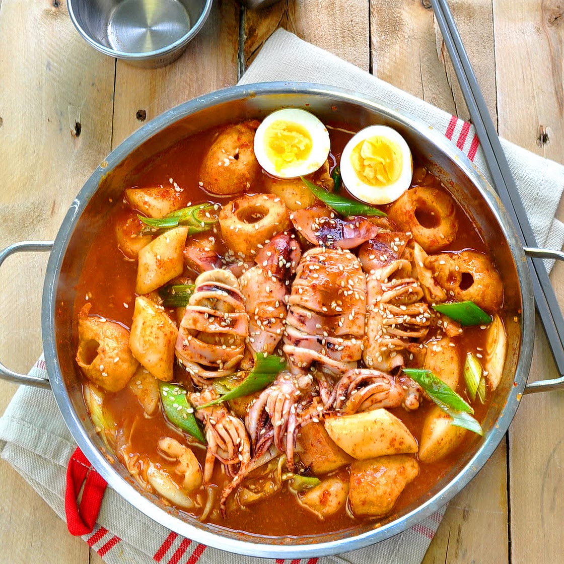 오징어떡볶이