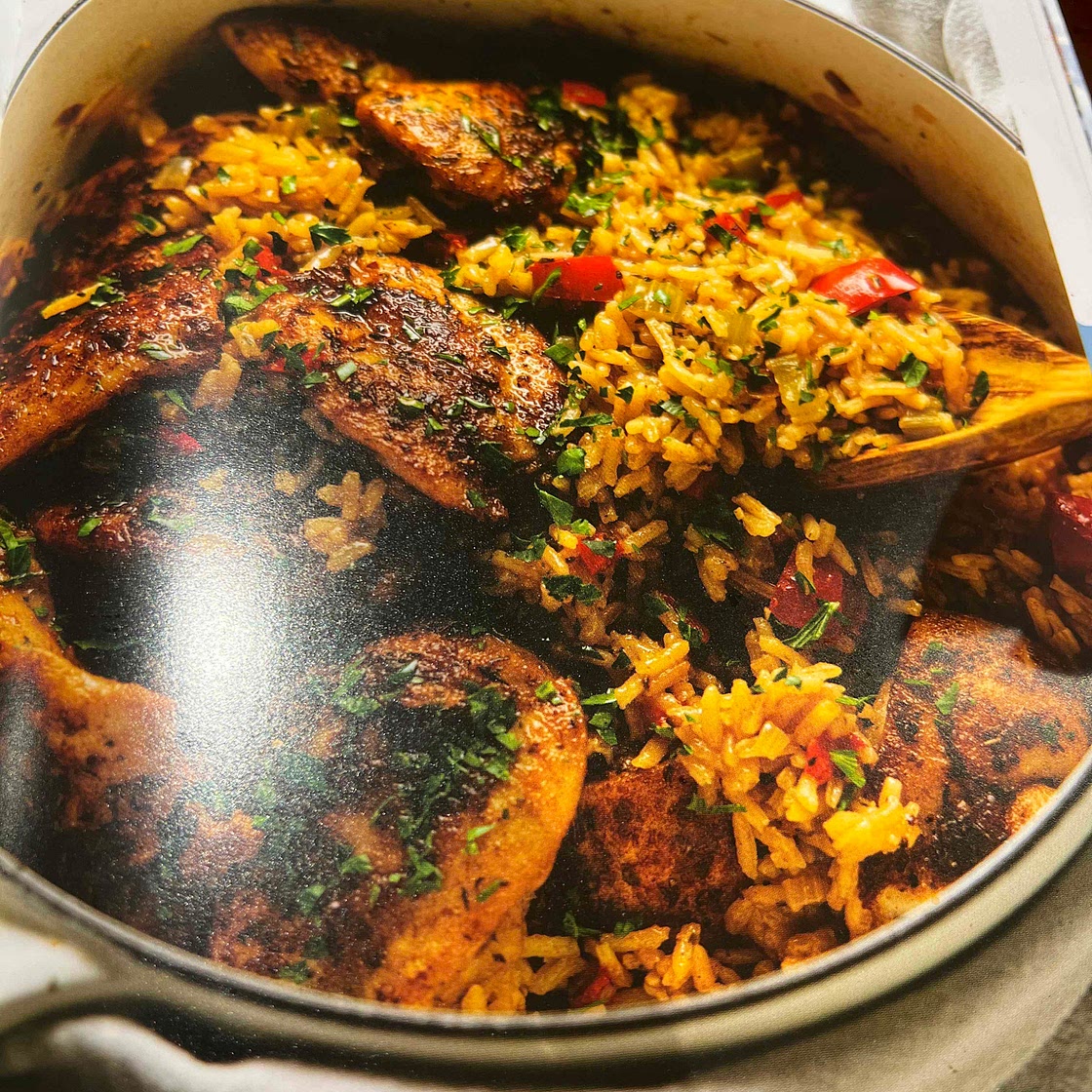 One Pot Cajun Chicken and Rice