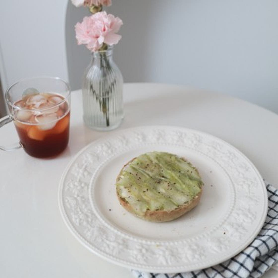 오이 크림치즈 베이글 만들기