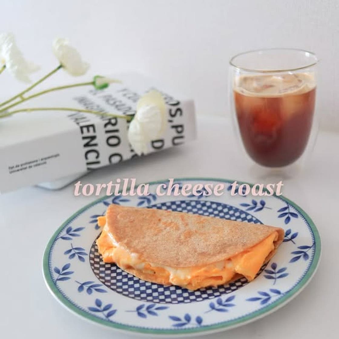 원팬 요리 또띠아 치즈토스트