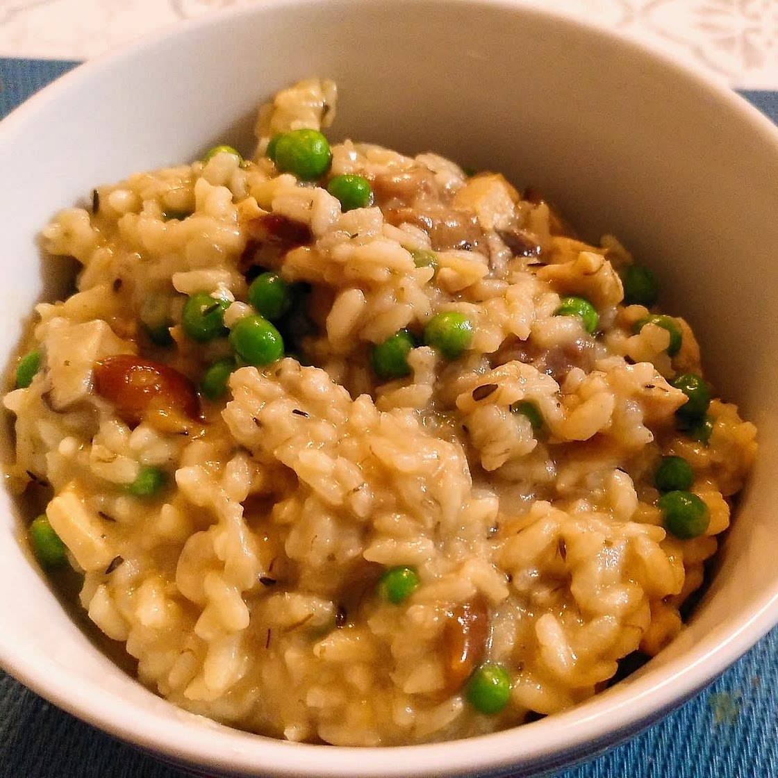 Instant Pot Mushroom Risotto