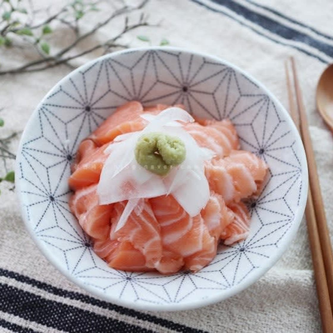 생연어 사케동만들가