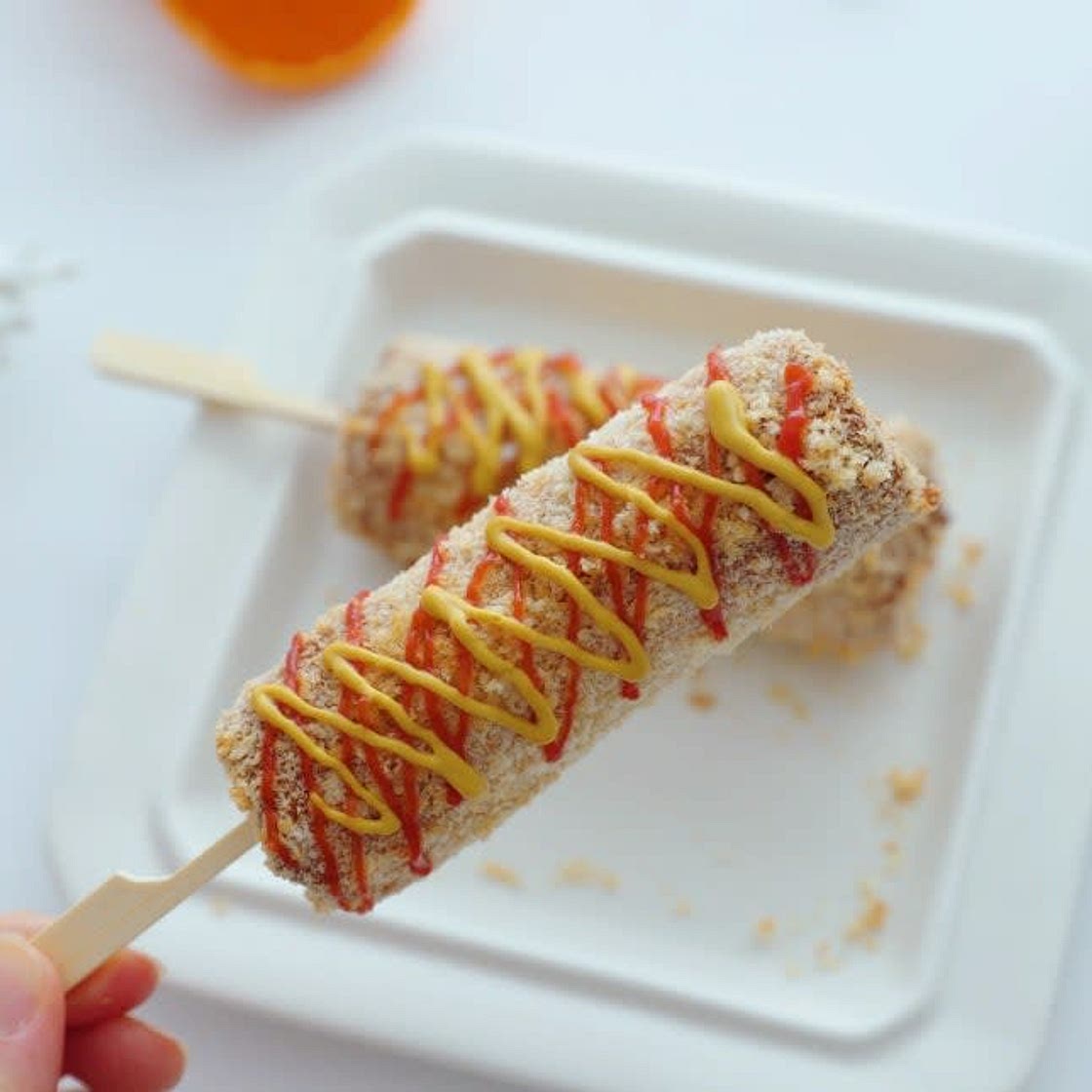 에어프라이어 식빵 핫도그 치즈핫도그 만들기 식빵요리 간식만들기