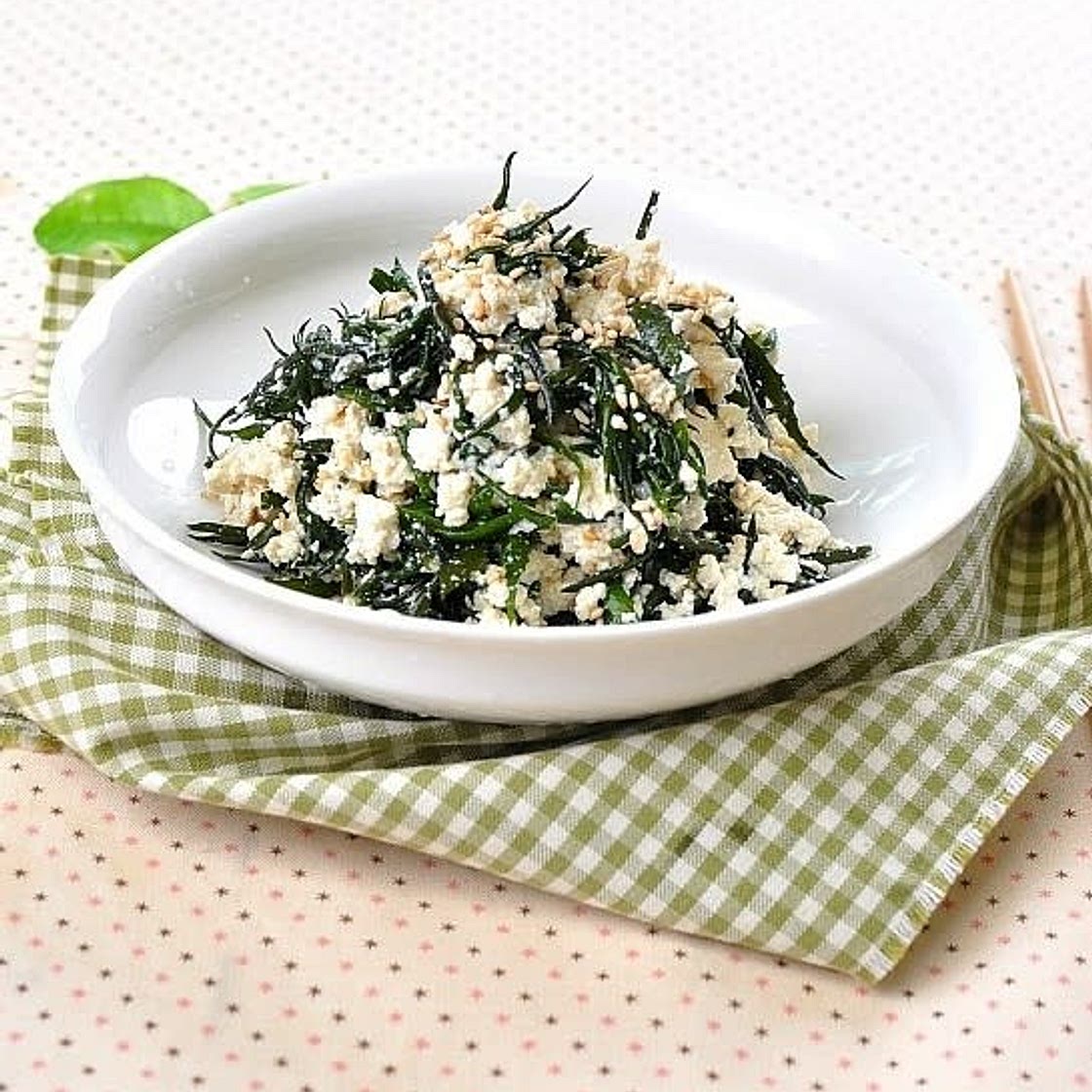 톳두부무침