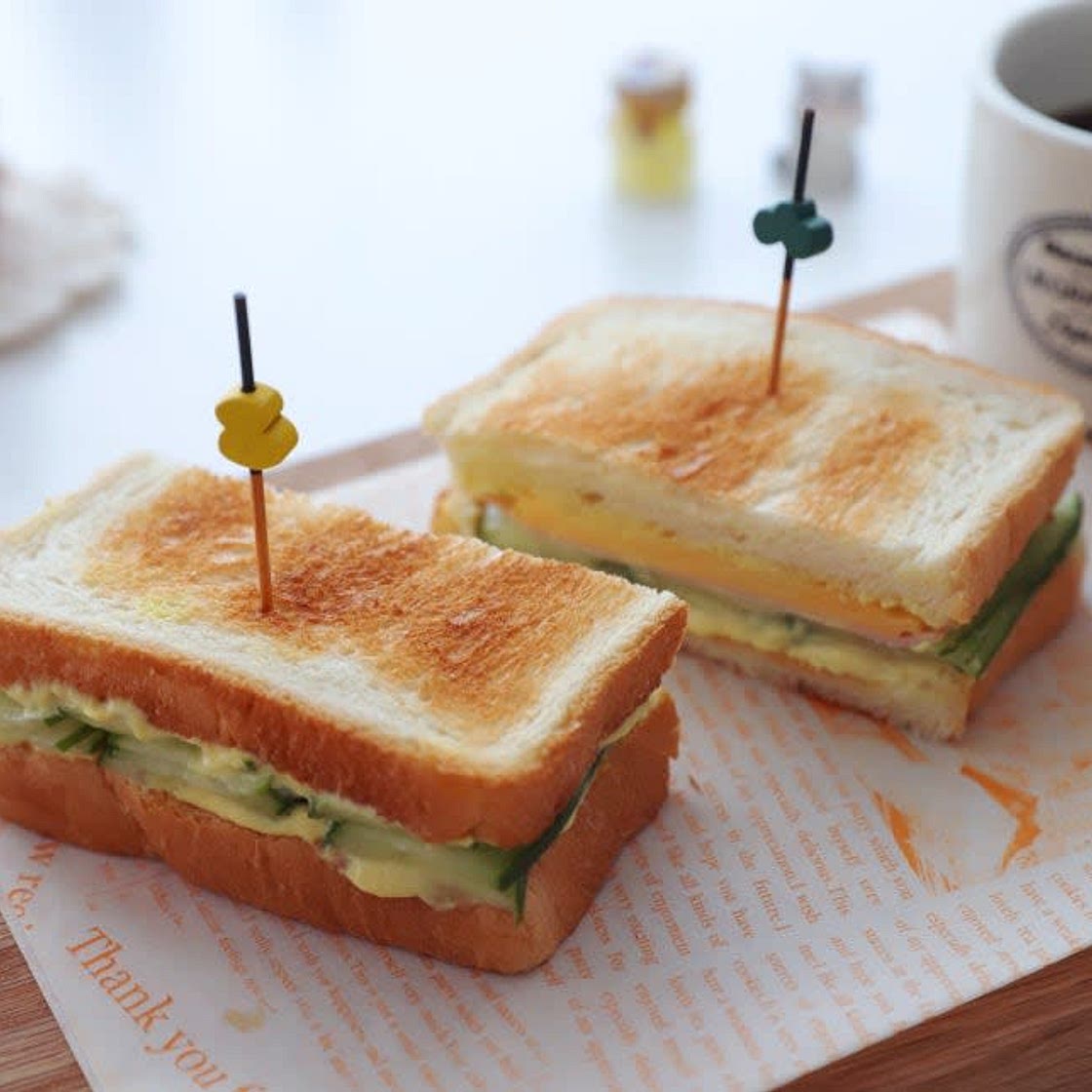 오이샌드위치 오이크림치즈샌드위치 만들기 오이요리 크림치즈요리