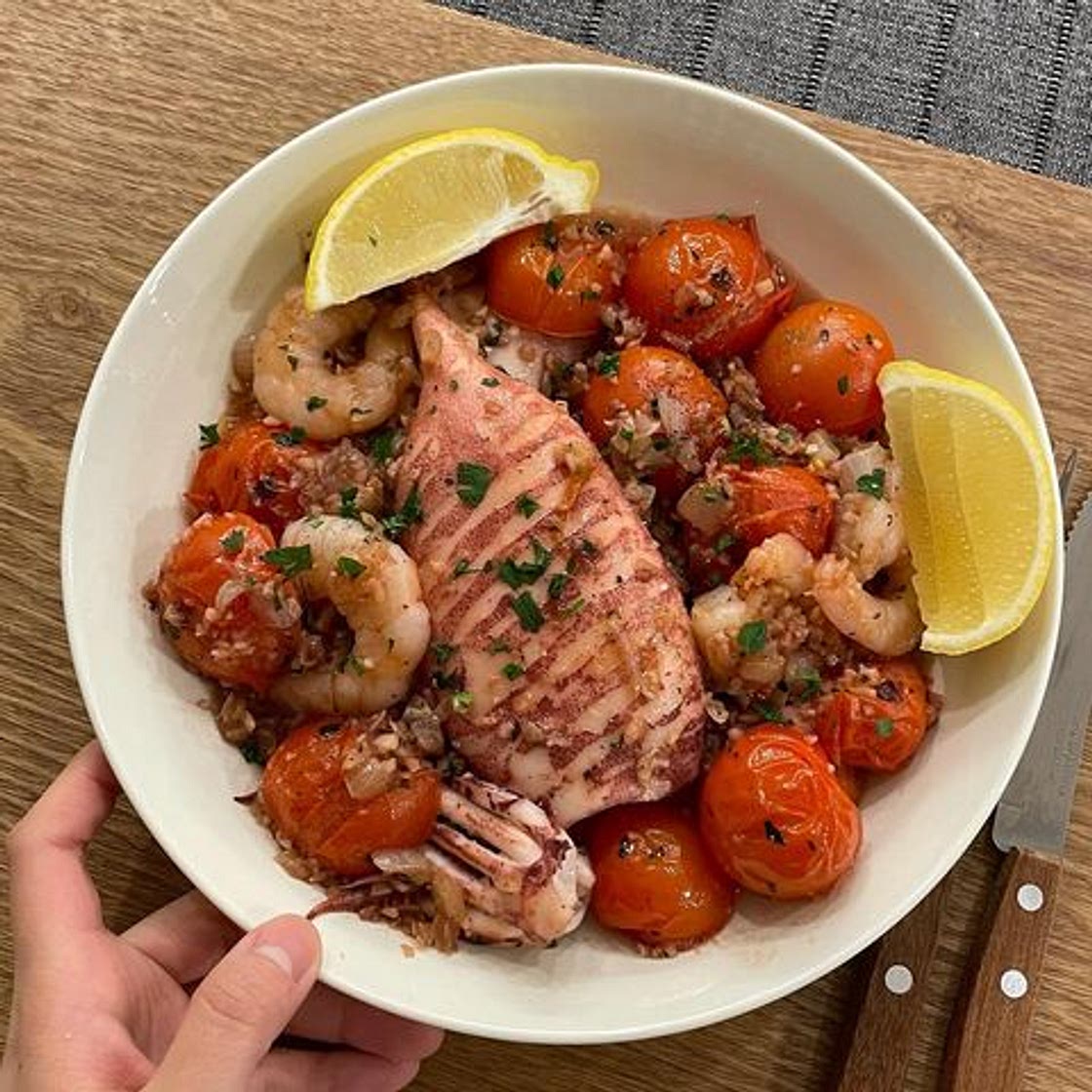 스페인식 오징어볶음요리👩🏻‍🍳