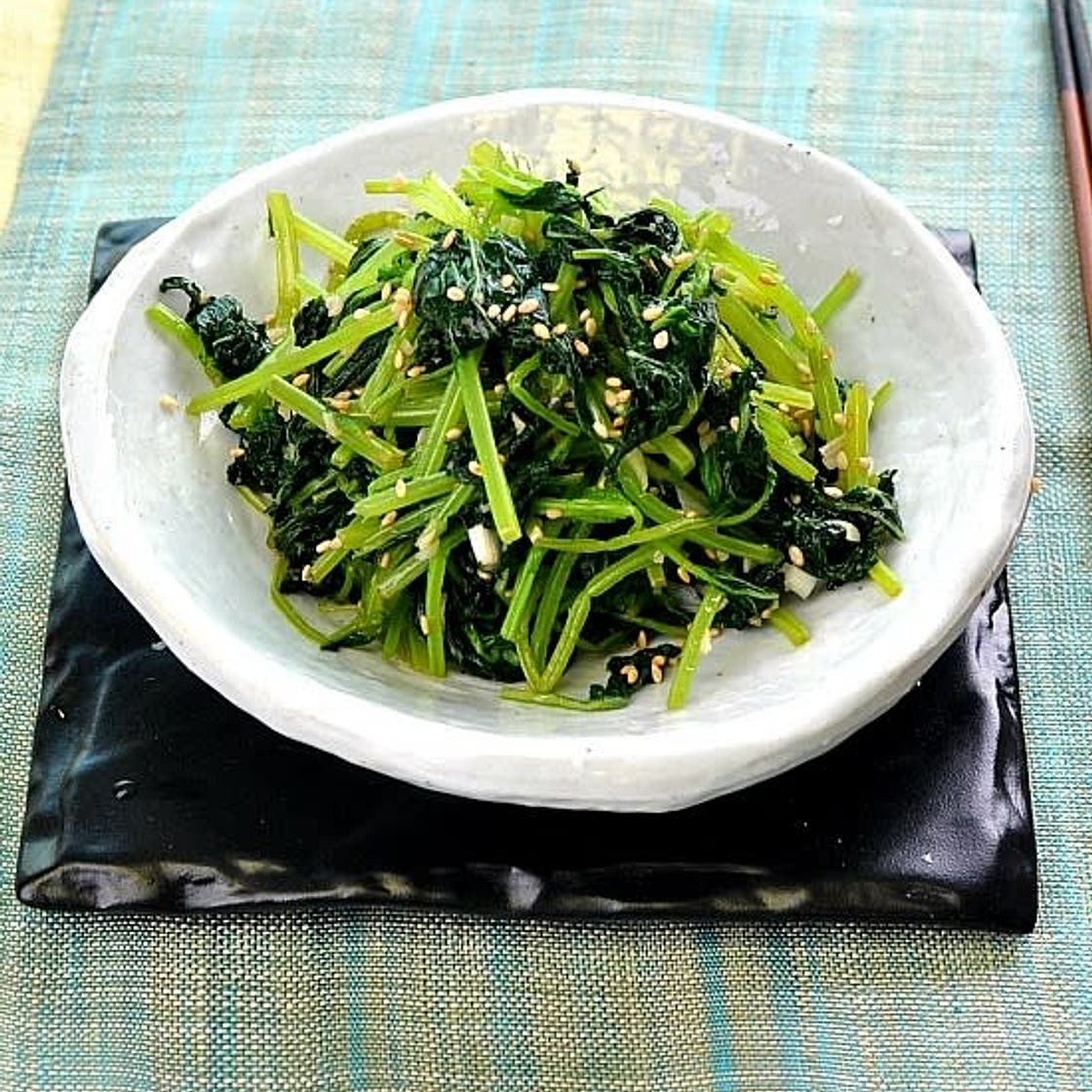 깻잎나물볶음