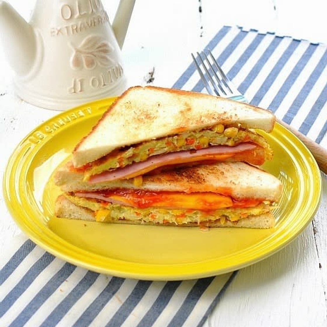 마늘소스토스트 맛집토스트