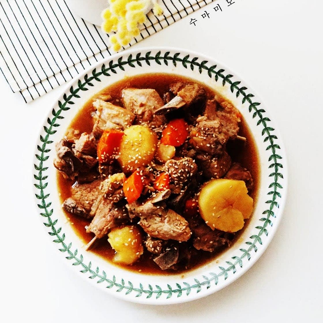 돼지갈비찜