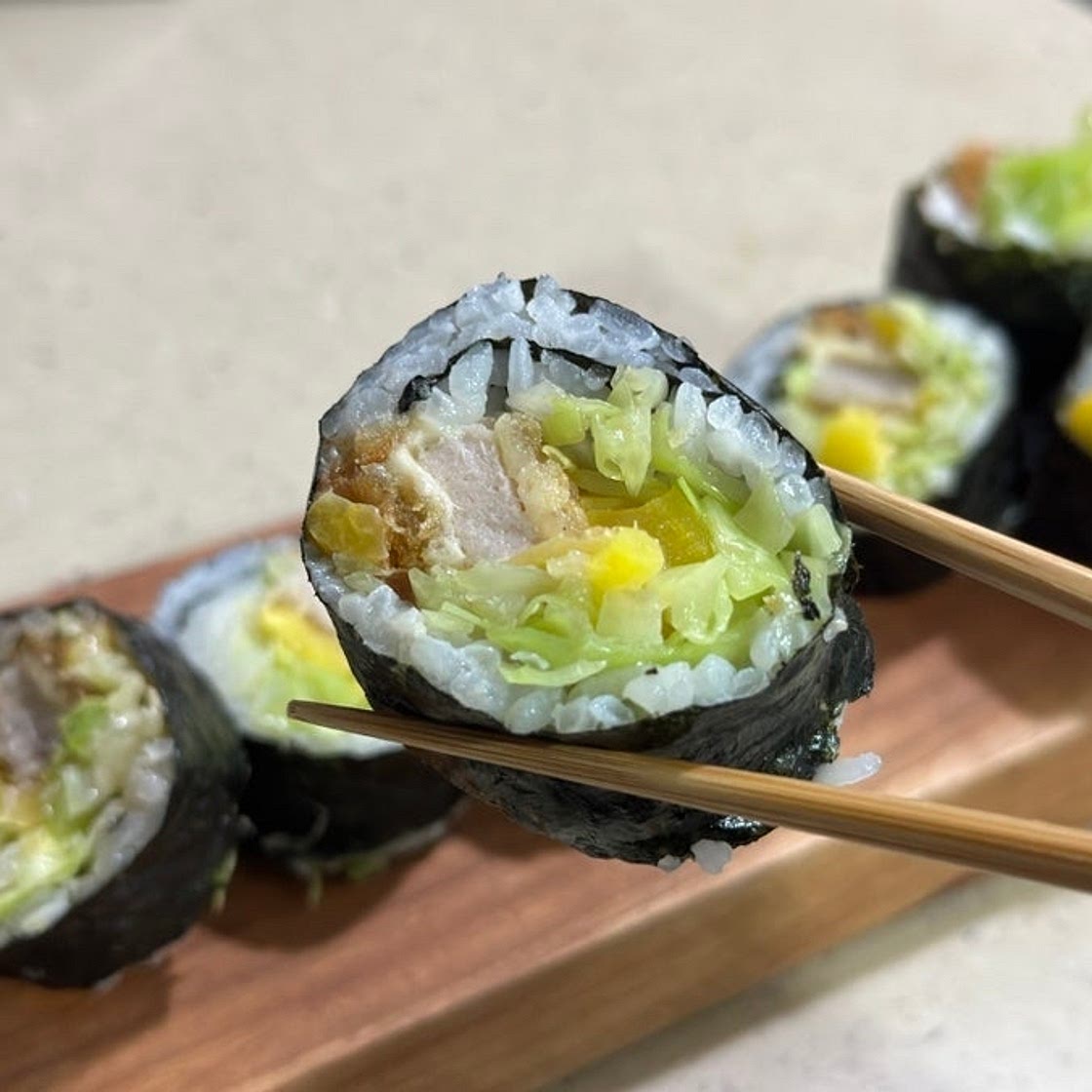 김밥 레시피 ; 특별한 재료없이도 맛있는 돈까스 김밥 만들기