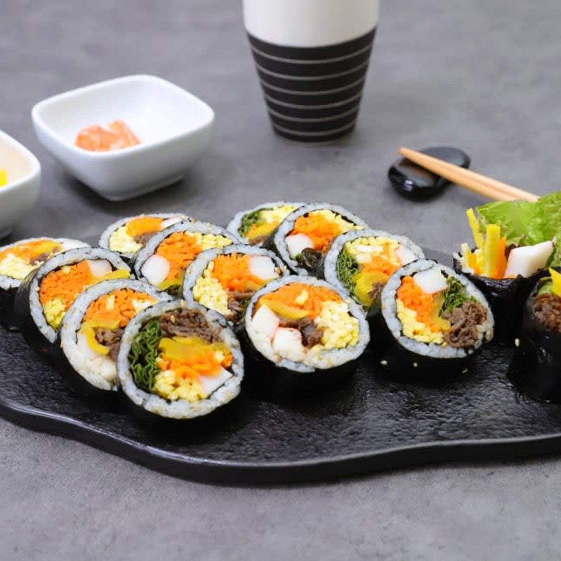 불고기김밥 만들기 소고기김밥 소불고기양념 김밥맛있게싸는법