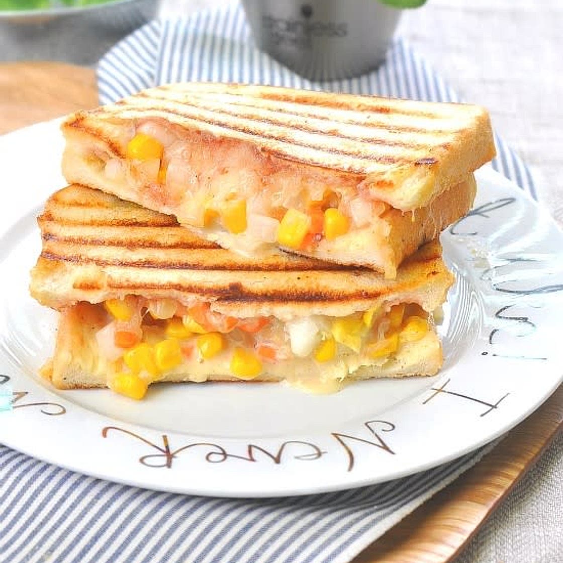 콘치즈토스트