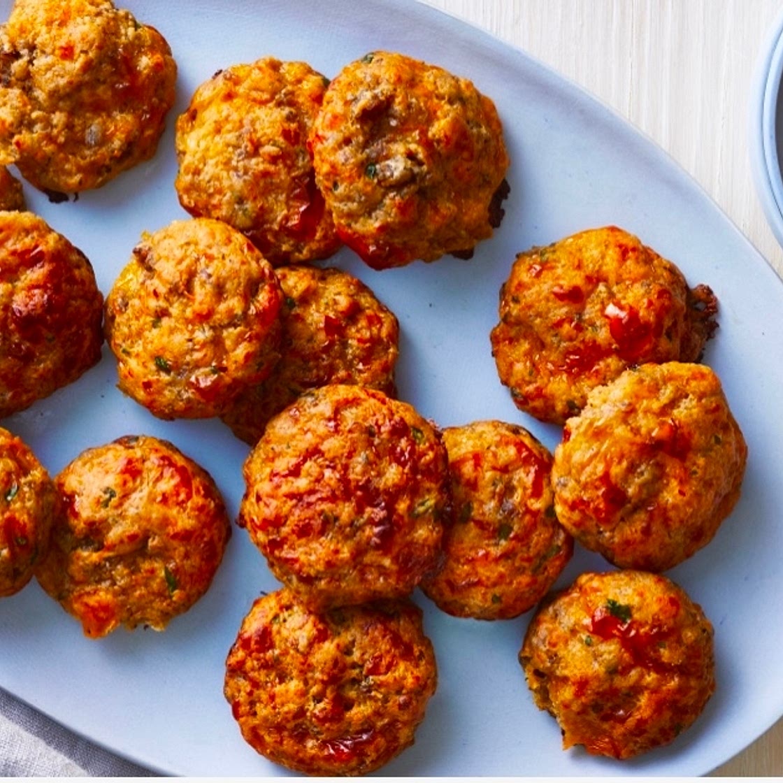Spicy Bisquick Sausage Balls