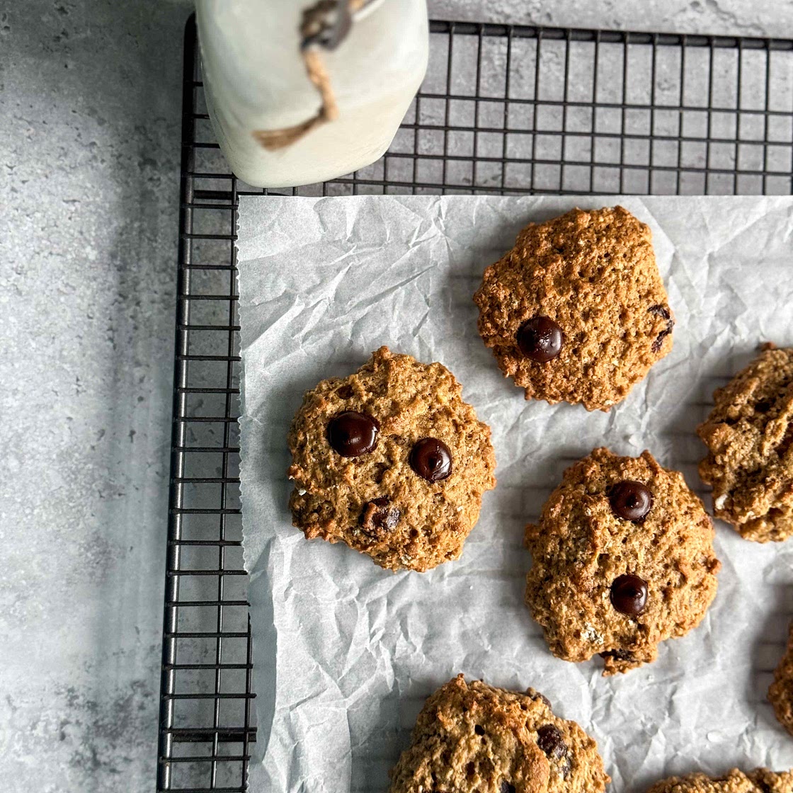 63 calorie chocolate chip oatmeal cookies
