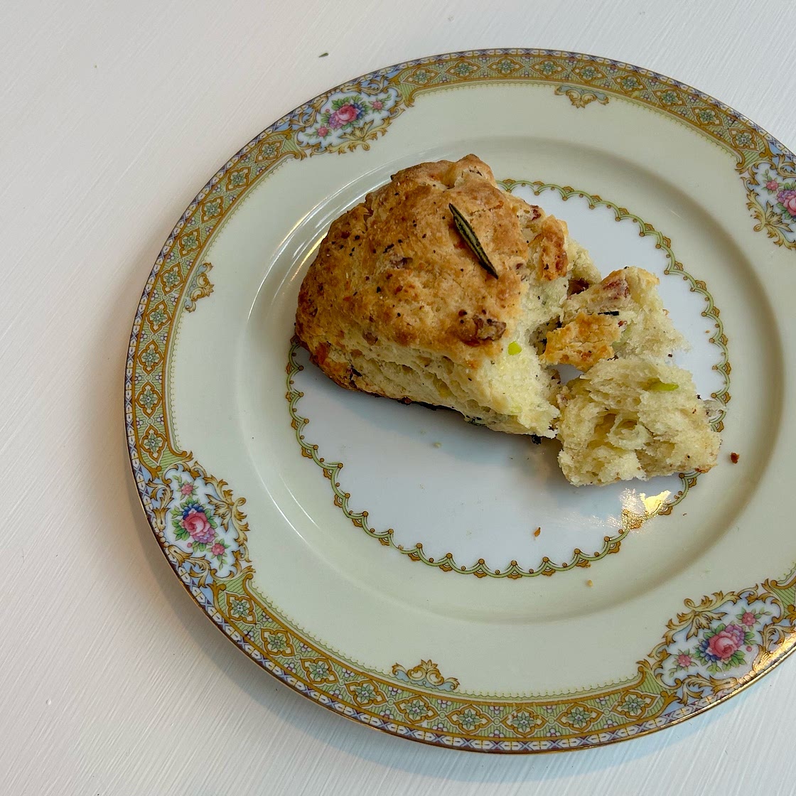 Pancetta Gouda Scones