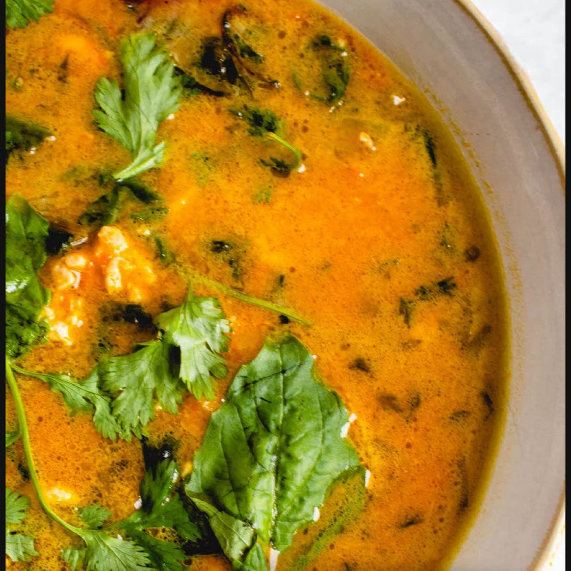 Paleo Chicken Pumpkin Soup