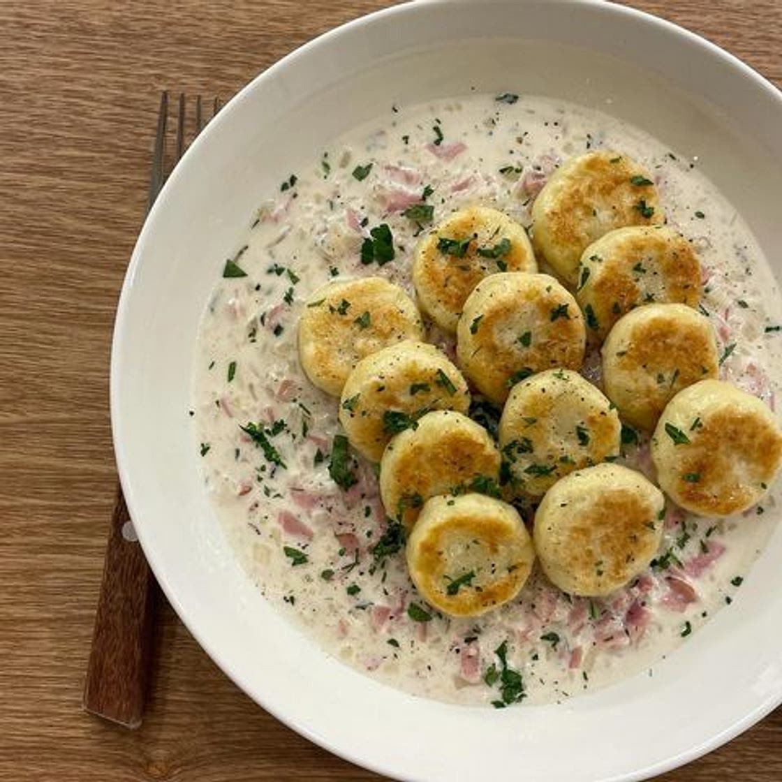 동글동글 부드러운 크림뇨끼👩🏻‍🍳