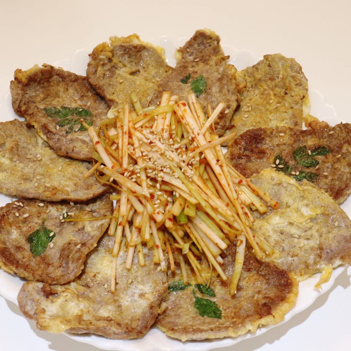 소고기 육전&파채 만들기