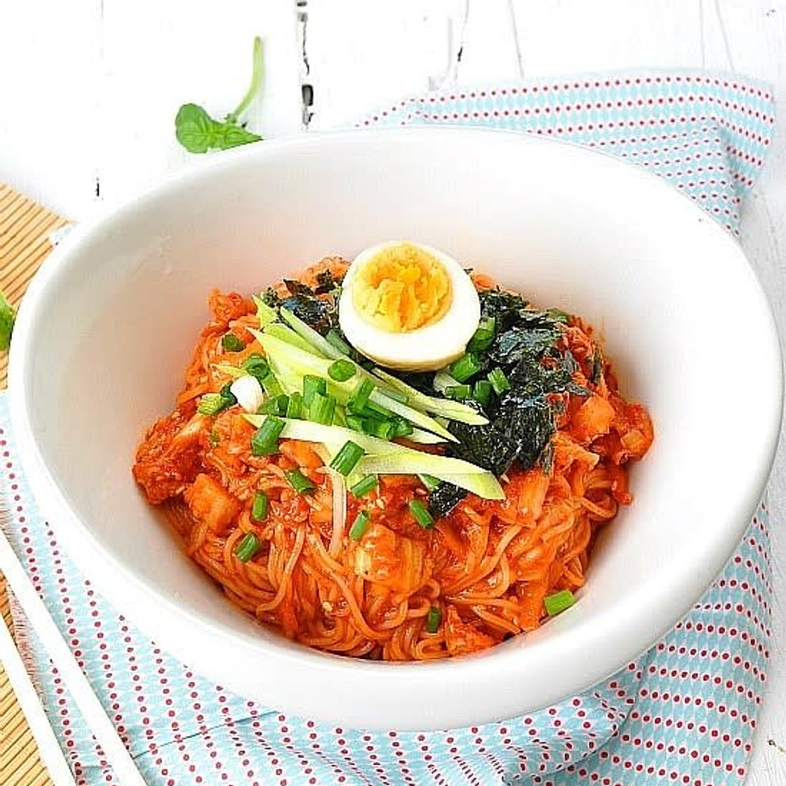 김치비빔국수