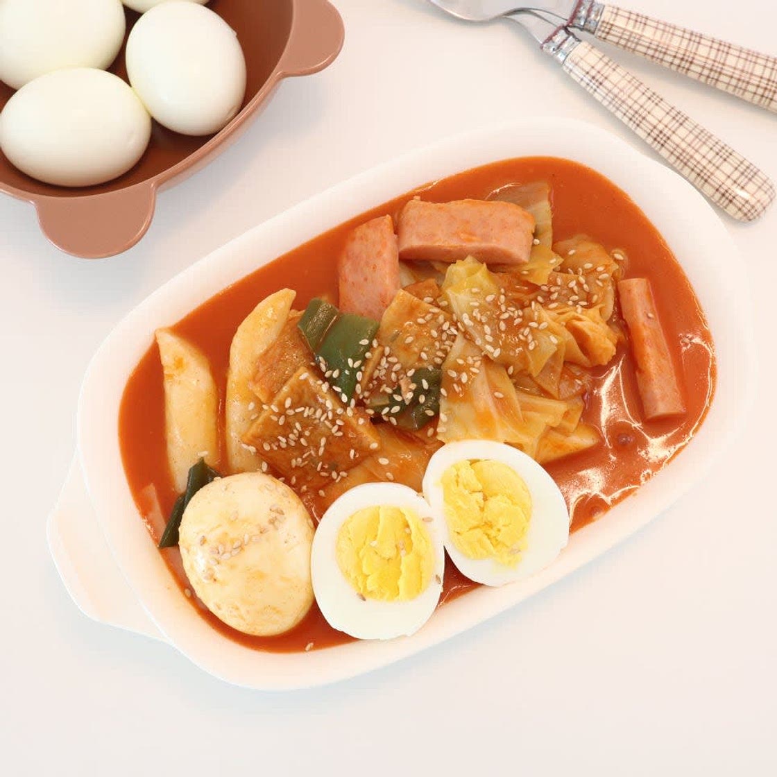 안매운 케찹떡볶이 레시피