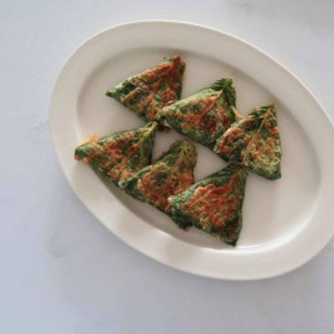 냉동만두 깻잎전 만들기