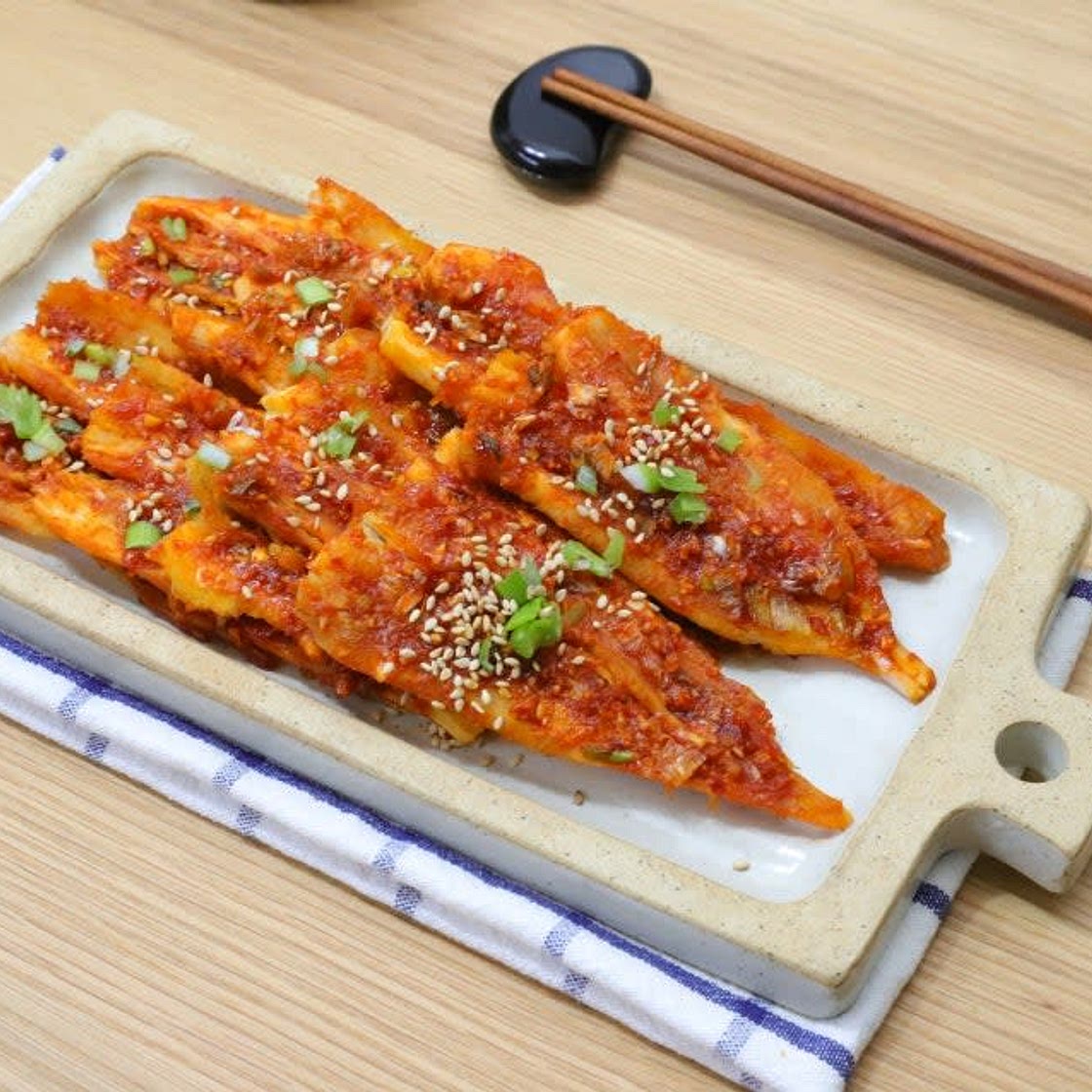 더덕구이 만드는법 고추장 더덕구이양념 맛깔나게 만들어요