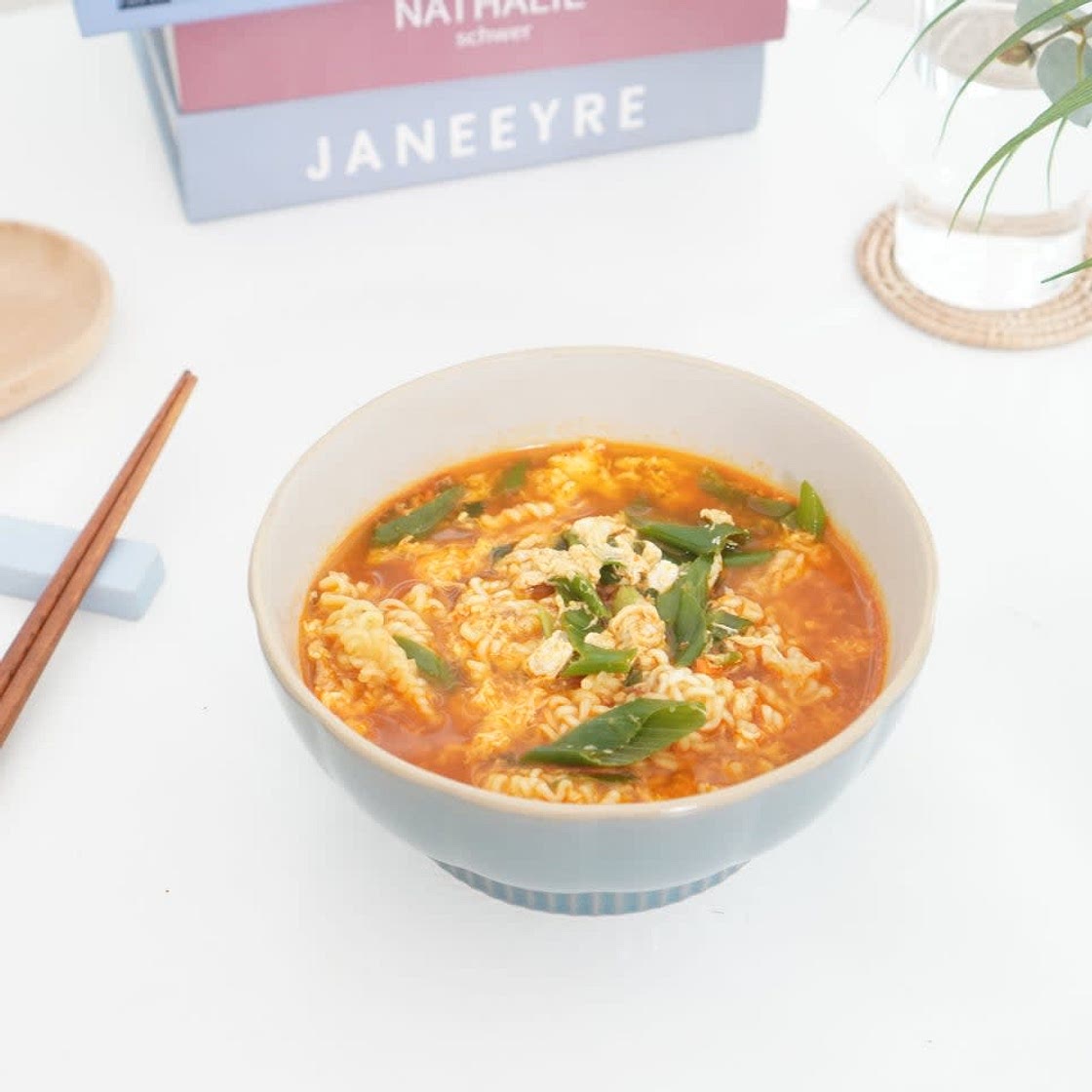 분식집라면 피시방라면 끓이는법 계란대파 아침에라면