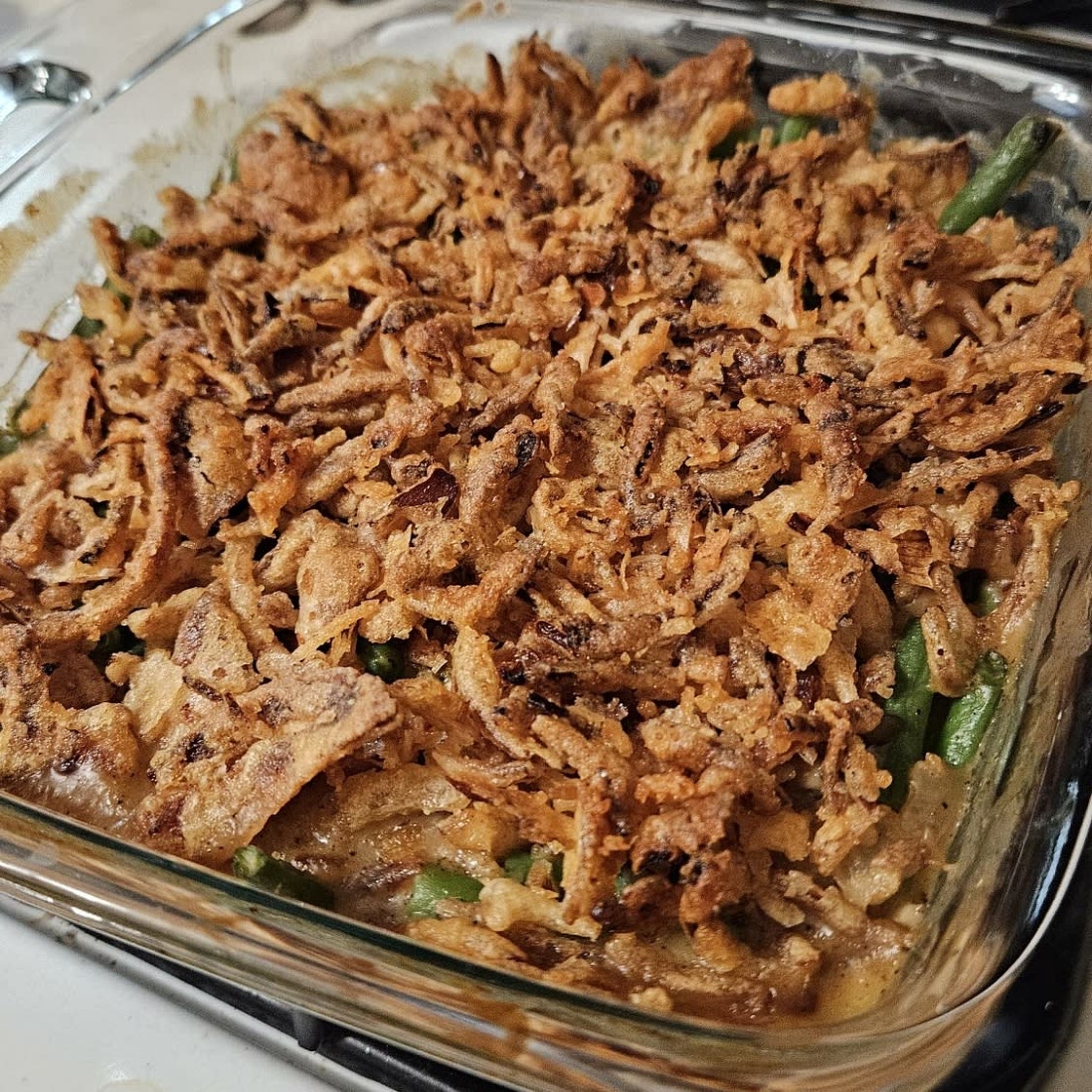 Vegan Green Bean Casserole