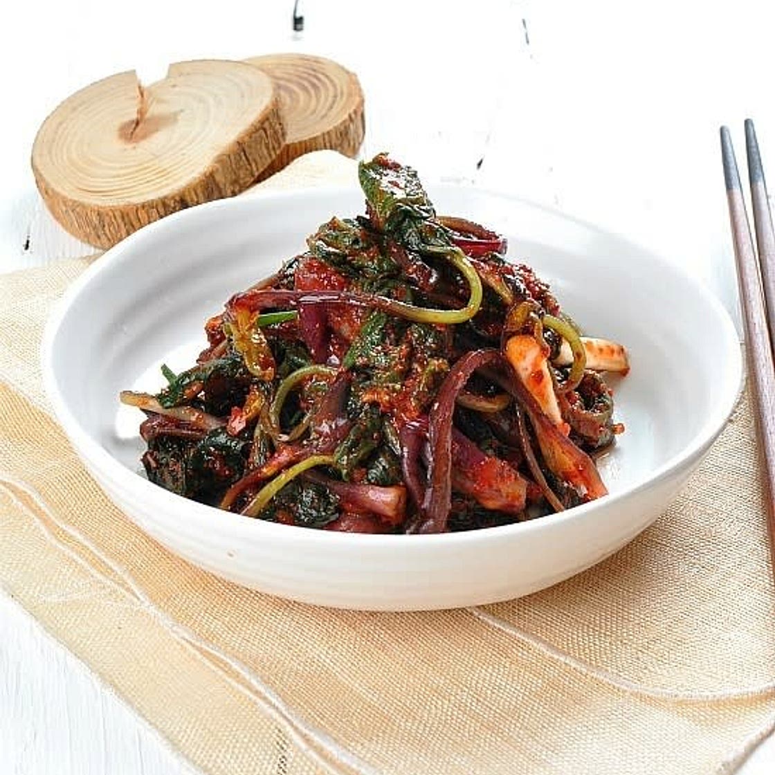 머위김치