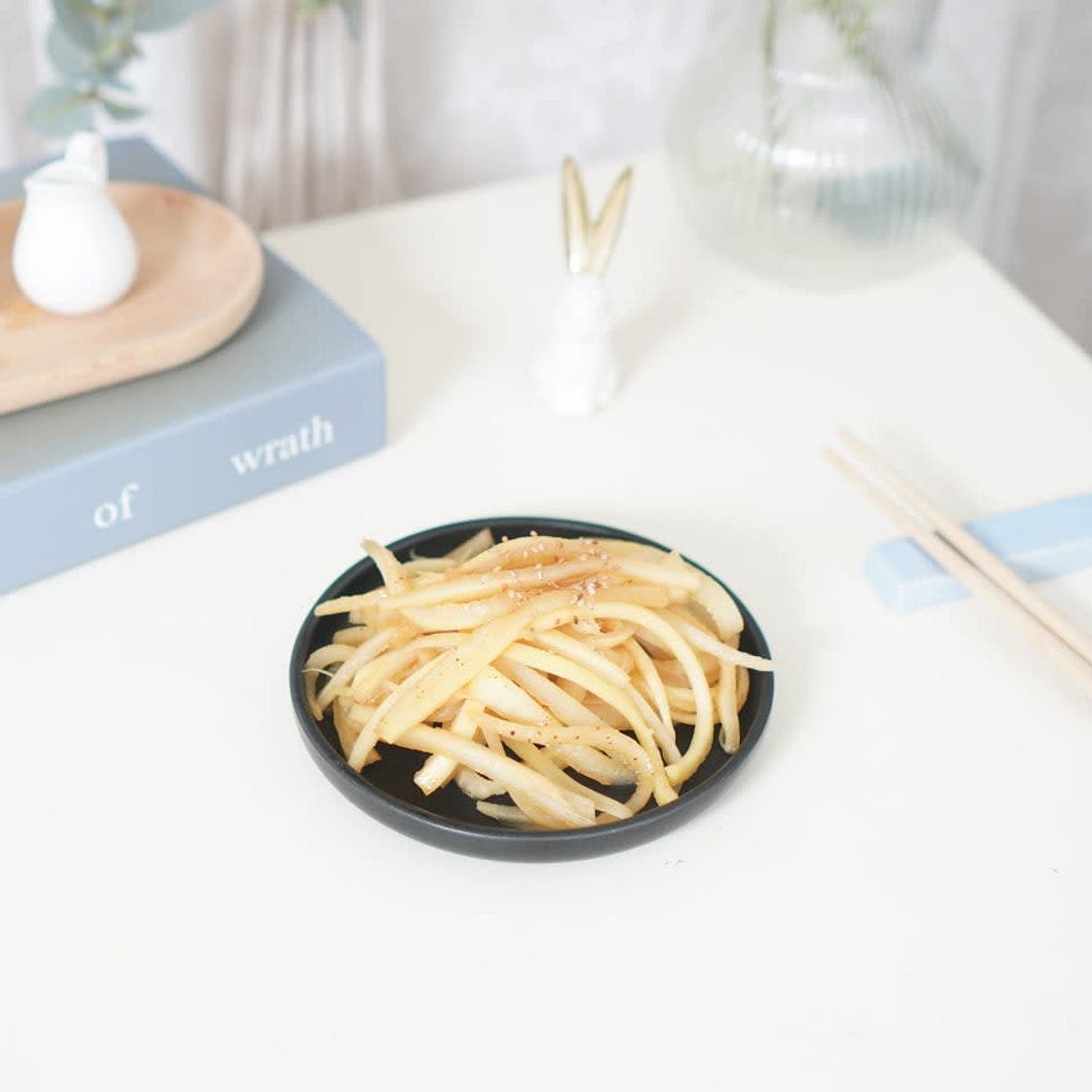 제사 도라지나물 볶음 만드는법 도라지손질 쓴맛제거 하기