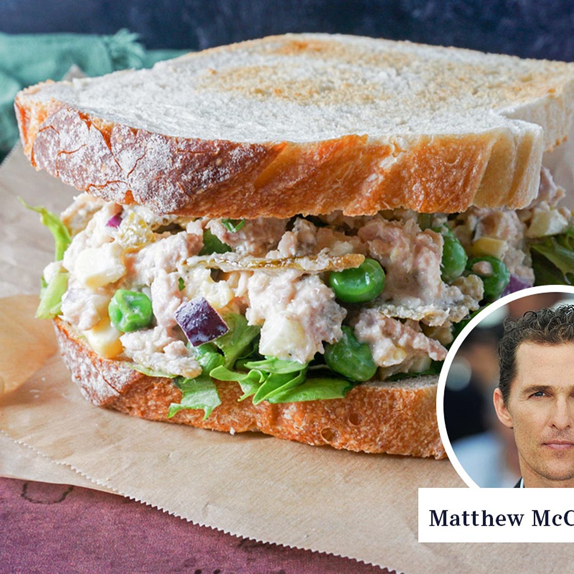 This Is What You Should Put in Tuna Salad, according to Matthew McConaughey