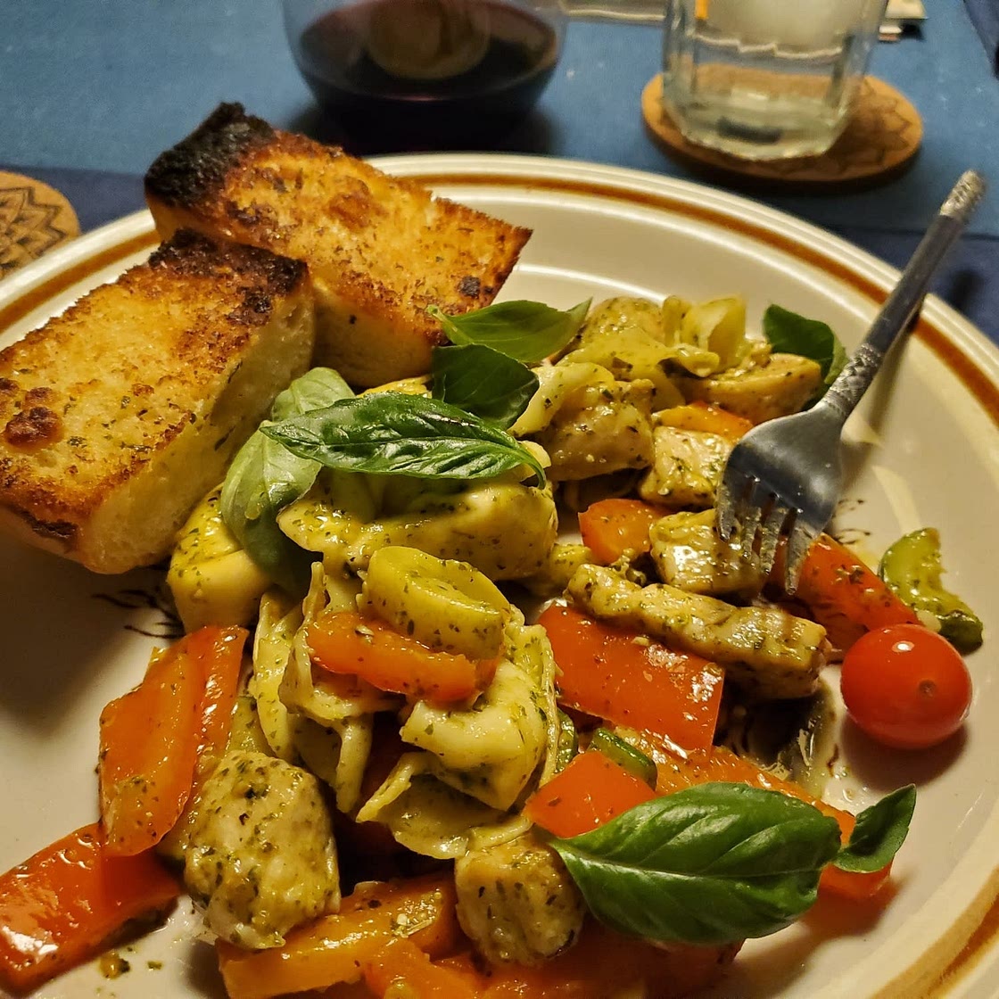 Chicken Pesto Tortellini