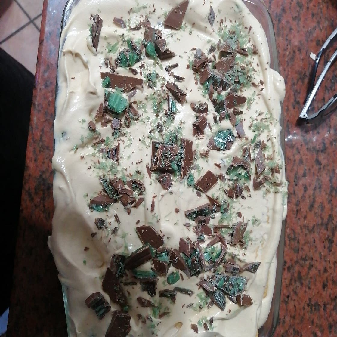Peppermint Crisp Tart