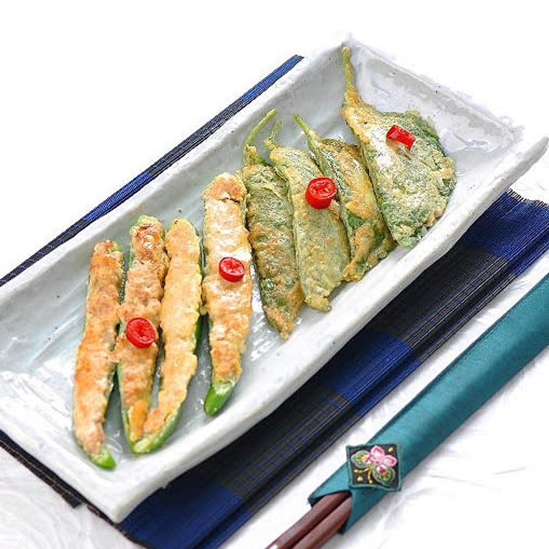 고추전, 깻잎전