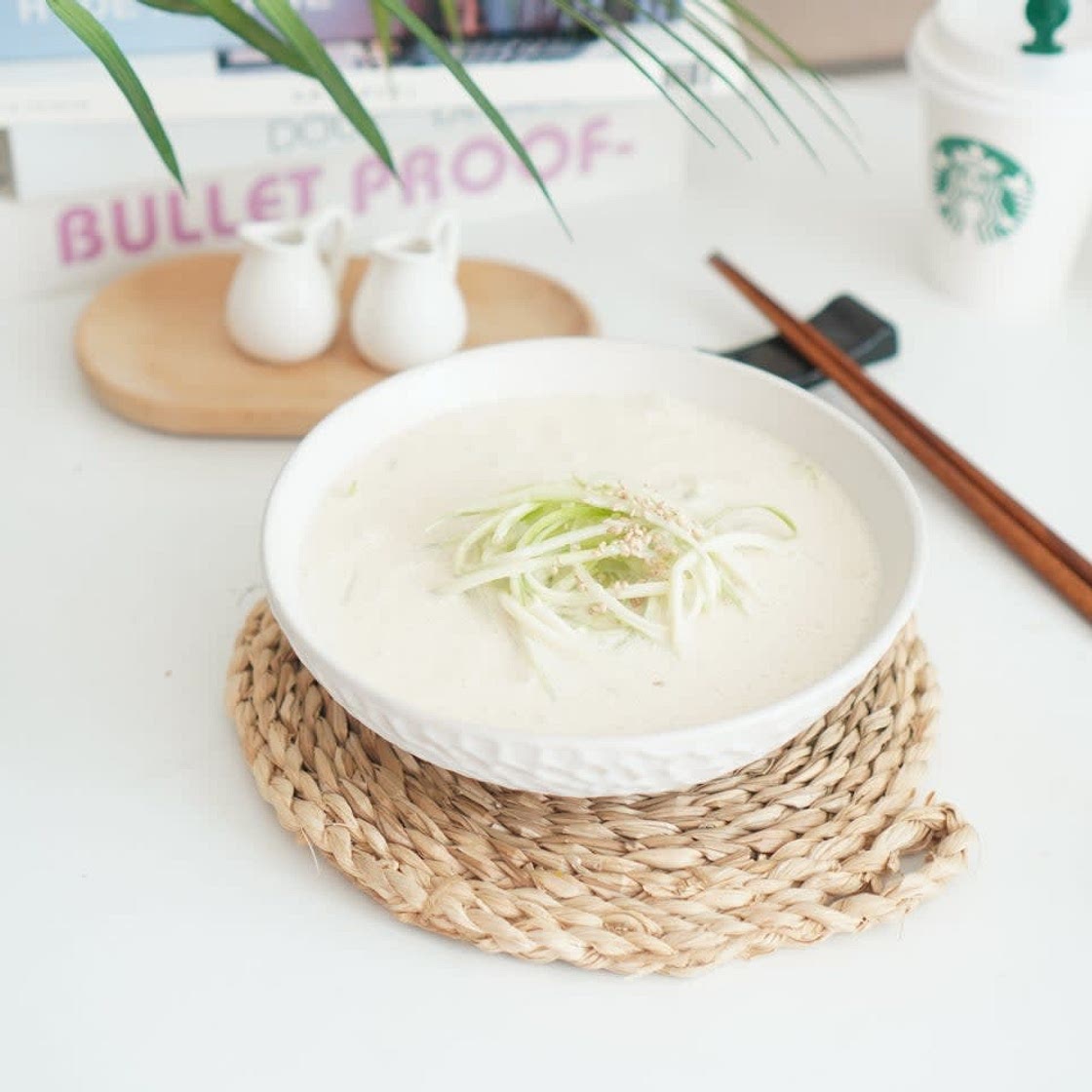 백종원 콩국수 만들기 오이국수 우유 두부로콩국수 만드는법