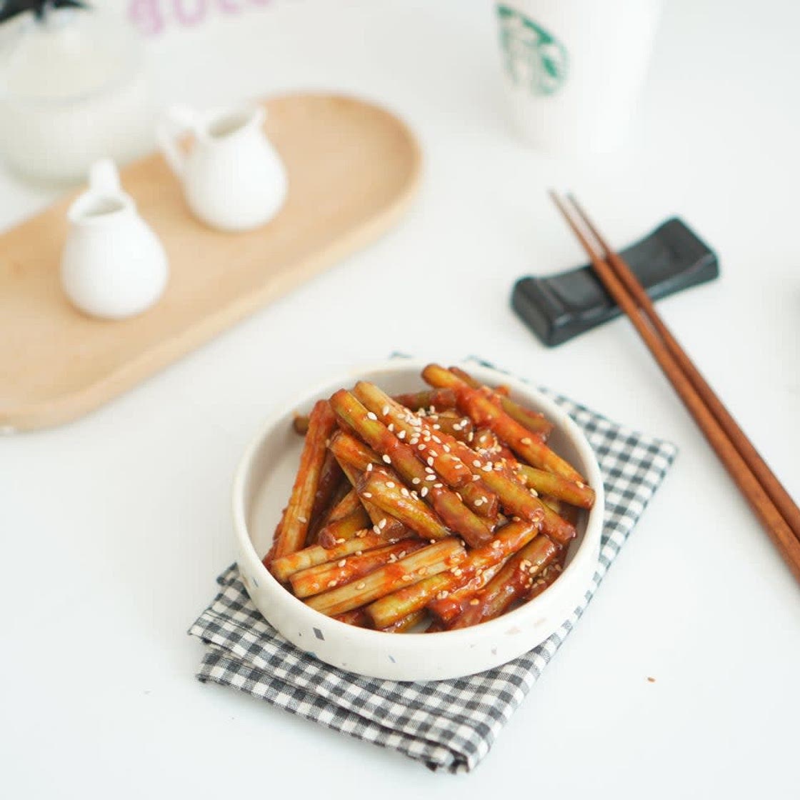 마늘종고추장무침 마늘쫑장아찌요리 여름밑반찬