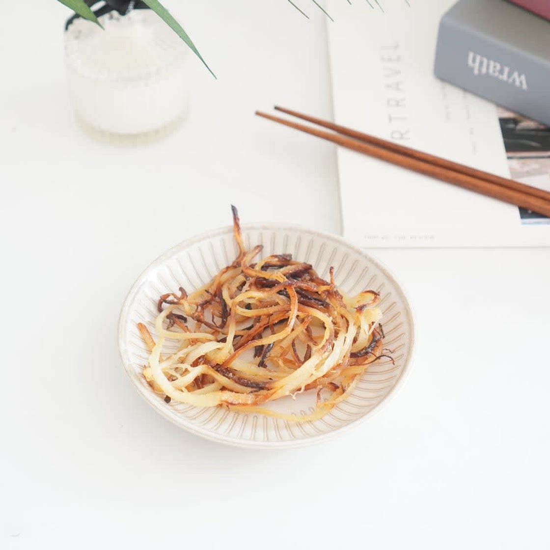 백 진미채 버터구이 요리 집에서 간단한 맥주안주 만드는법
