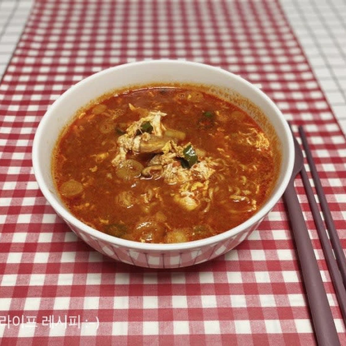 백종원 된장라면 스타일로 라면 맛있게 끓이는 법